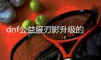 dnf公益服刃影升级的五大要点